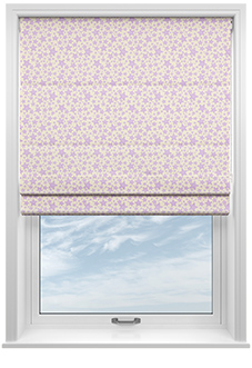Whaley Great, Star Splash Mermaid - Twist&Fit Roman Blind